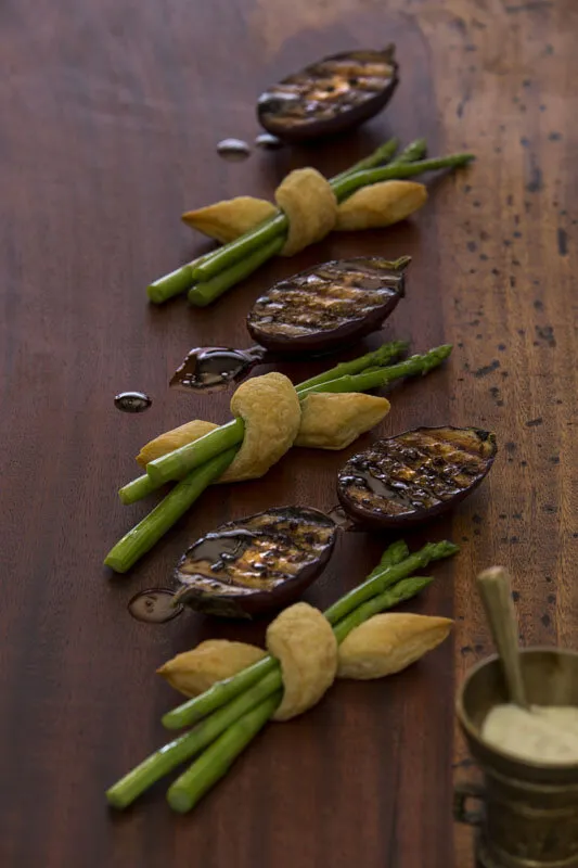 Aubergine dish from The Seedling Kitchen