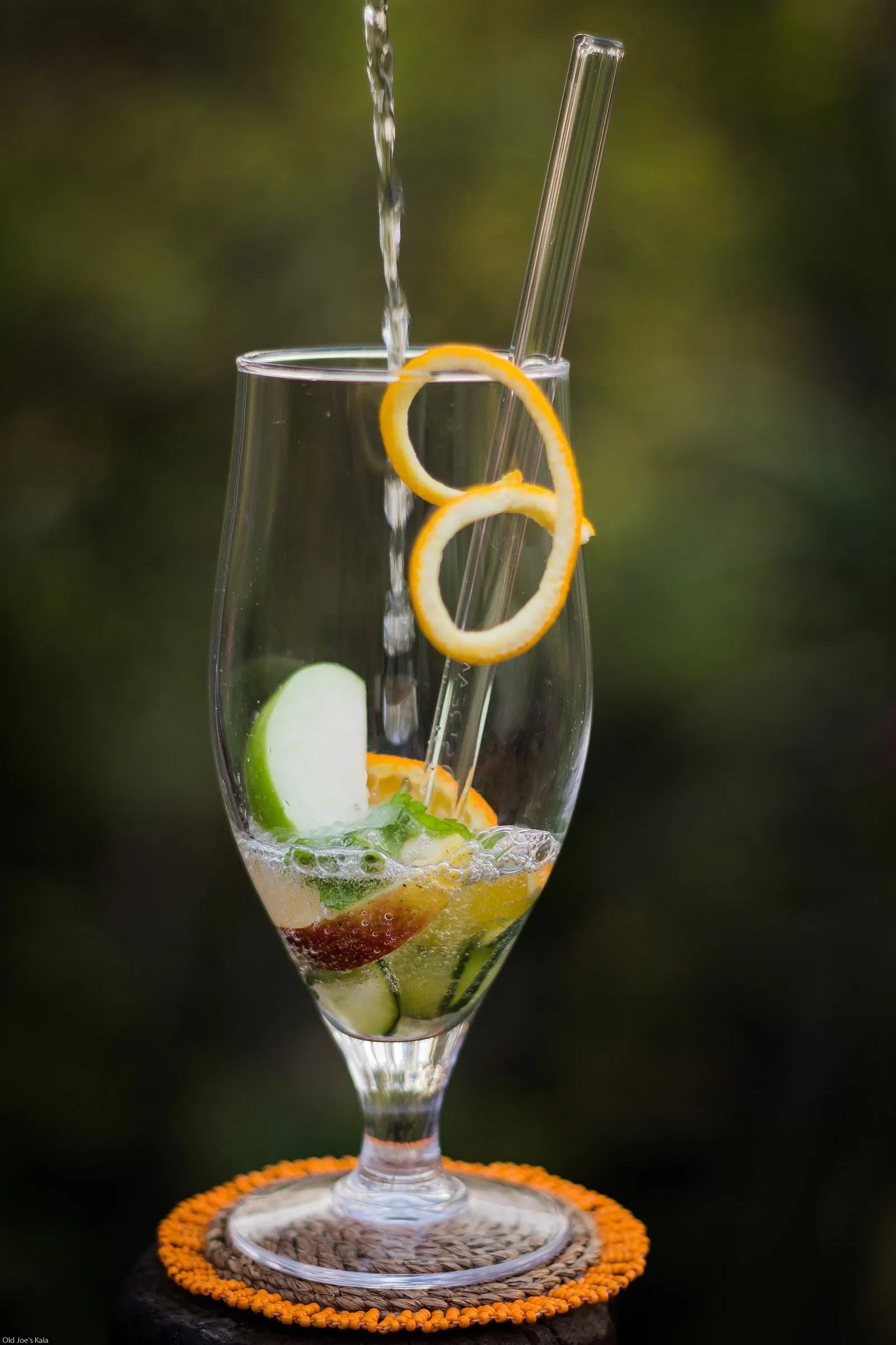 Cocktails & Glass Straws