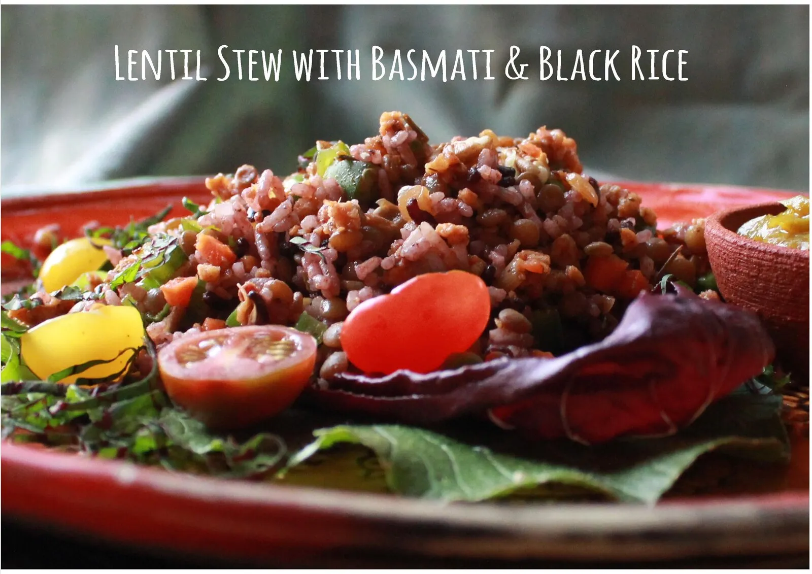 Lentil Stew with Basmati &amp; Black Rice