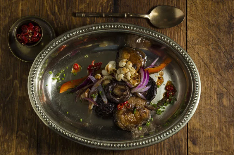 Mushroom dish