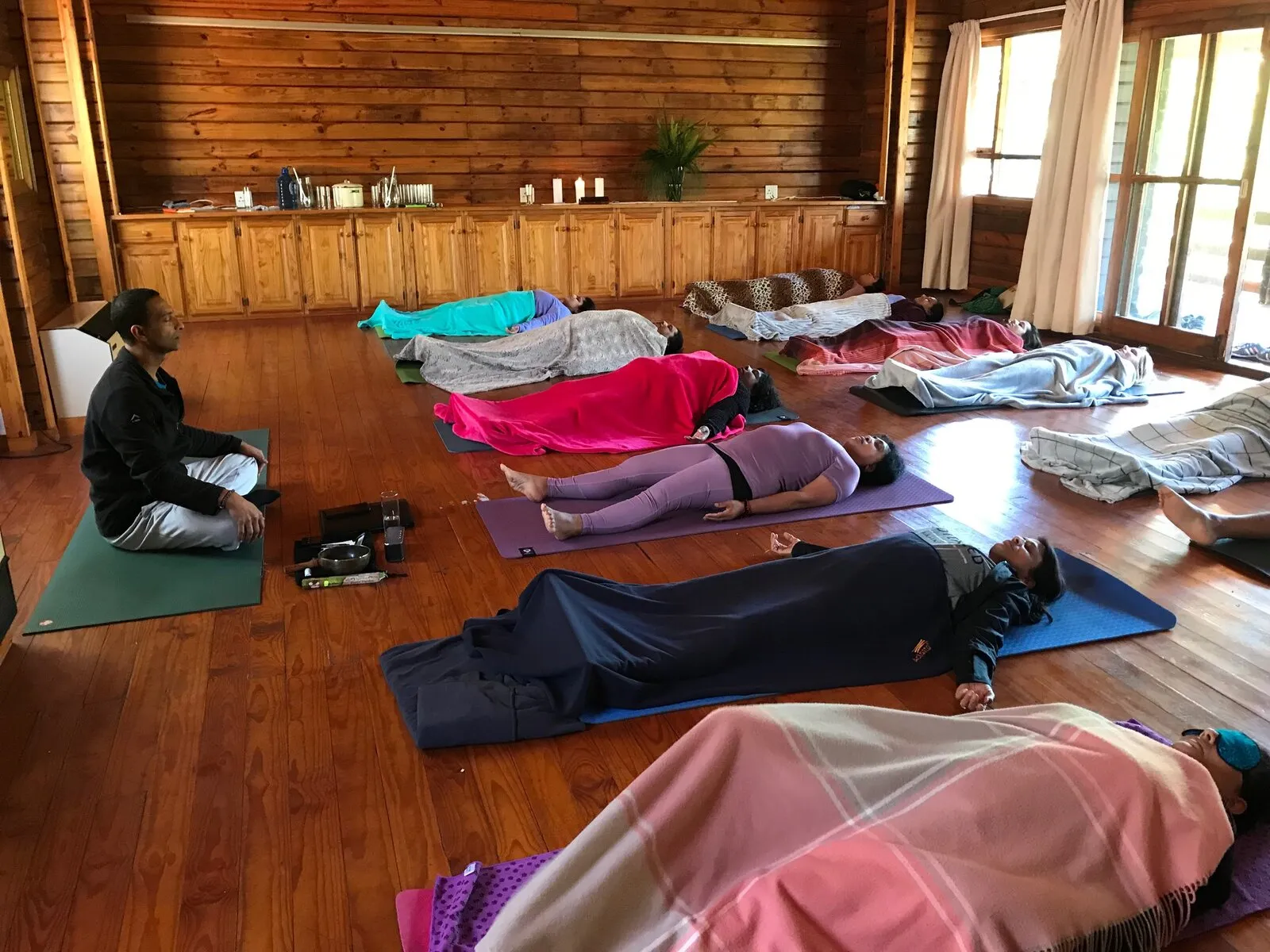 Yoga retreat at Old Joe's Kaia