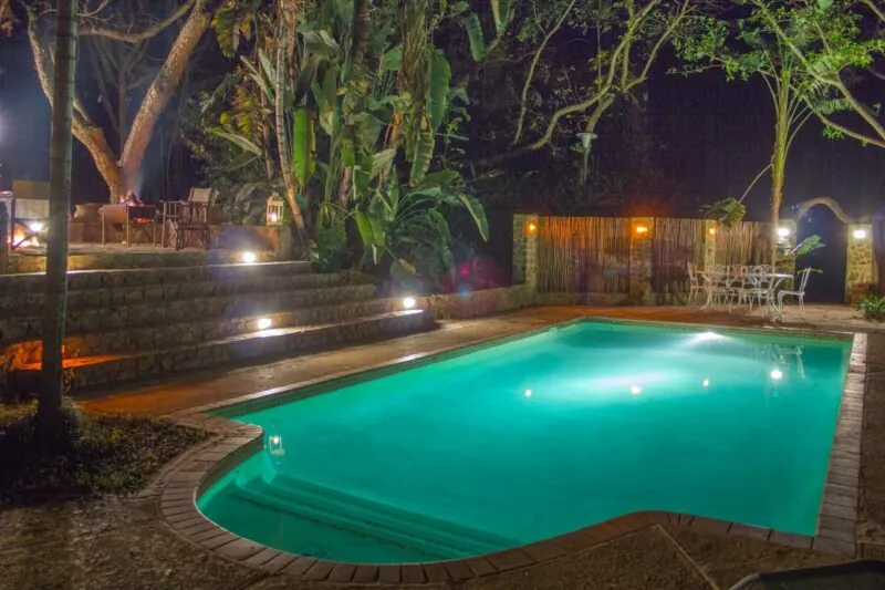 Swimming pool at Old Joe's Kaia